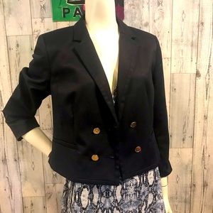 NWOT Ann Taylor crop double breasted jacket.